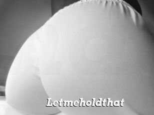 Letmeholdthat