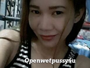 Openwetpussy4u