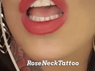 RoseNeckTattoo