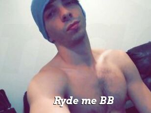 Ryde_me_BB